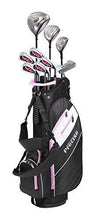 
                        
                          Cargar imagen en el visor de la galería, Precise AMG Ladies Womens Complete Golf Clubs Set Includes Driver, Fairway, Hybrid, 6-PW Irons, Putter, Stand Bag, 3 H/C's - Choose Color and Size! - JOY2ESpree
                        
                      
