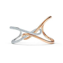 
                        
                          Load image into Gallery viewer, SWAROVSKI Infinity Cuff Bracelet - JOY2ESpree
                        
                      
