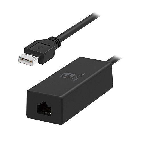 Nintendo Switch Wired Internet LAN Adapter by HORI Officially Licensed by Nintendo - JOY2ESpree