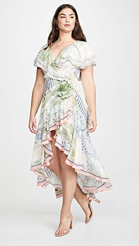Camilla Women's Frill Sleeve Long Dress