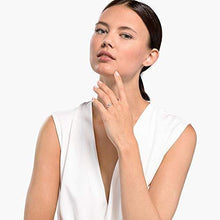 
                        
                          Load image into Gallery viewer, SWAROVSKI Women's Infinity Ring Collection, Rhodium Plated, Clear Crystals - JOY2ESpree
                        
                      