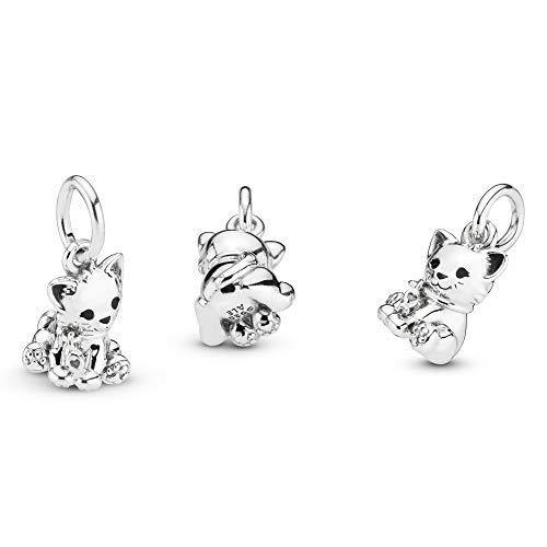 Pandora Jewelry Kitty-Cat Dangle Sterling Silver Charm - JOY2ESpree