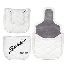 
                        
                          Load image into Gallery viewer, mytag Golf Heel Shafted Mallet Putter Headcover Strong Magnetic Closure for Taylormade Spider Tour - JOY2ESpree
                        
                      