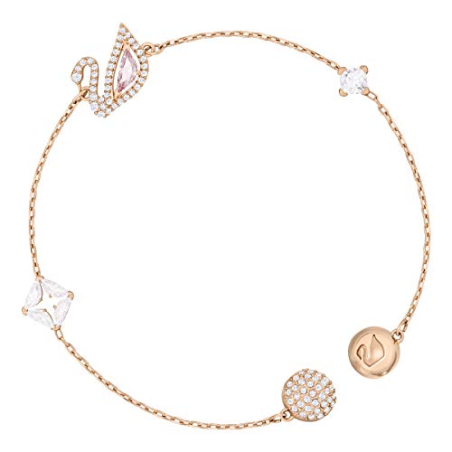 SWAROVSKI Women's Dazzling Swan Crystal Jewelry Collection, Rose-Gold Finish - JOY2ESpree