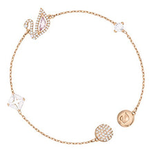 
                        
                          Load image into Gallery viewer, SWAROVSKI Women's Dazzling Swan Crystal Jewelry Collection, Rose-Gold Finish - JOY2ESpree
                        
                      