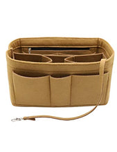 
                        
                          Muat gambar ke penampil Galeri, Felt Fabric Purse Tote Diaper Bag Organizer Insert Bag in Bag with Zipper Inner Pocket For Neverfull Speedy
                        
                      