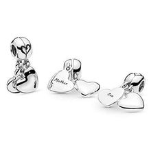 
                        
                          Cargar imagen en el visor de la galería, Pandora Jewelry Mother and Son Heart Split Dangle Sterling Silver Charm - JOY2ESpree
                        
                      