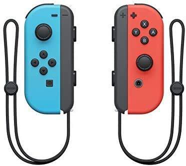 Newest Nintendo Switch 32GB Console with Neon Blue and Neon Red Joy-Con - JOY2ESpree