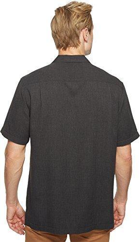 Tommy Bahama Men's Royal Bermuda Camp Shirt Black X-Large - JOY2ESpree