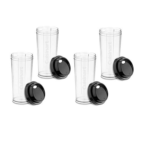Cuisinart SPB650 Velocity Ultra 7.5 1-HP Blender with 4 Travel Cups, 2 Cookbooks, and Bamboo Spoon Bundle (5 Items) - JOY2ESpree