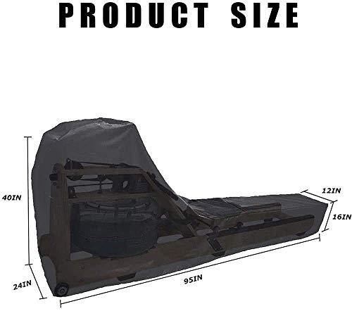 Tonhui Rowing Machine Cover, Fitness Equipment Covers Protective Cover Dustproof Waterproof Cove Ideal for Indoor - JOY2ESpree