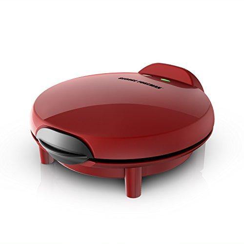 George Foreman Electric Quesadilla Maker, Red, GFQ001 - JOY2ESpree