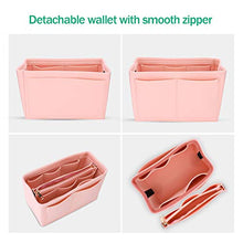
                        
                          Load image into Gallery viewer, MA STRAP Purse Organizer with Detachable Zipper Pouch Multipurpose Felt Insert Bag Fit Speedy Neverfull Longchamp Tote
                        
                      