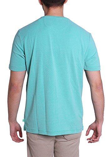 Tommy Bahama Pebble Shore V-Neck Tee in Gulf Shore, XL - JOY2ESpree