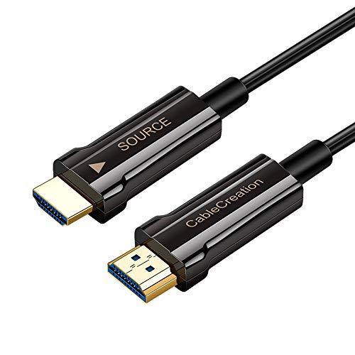 Cablecreation 8K HDMI Fiber Optic Long Cable - JOY2ESpree