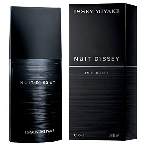 Issey Miyake Nuit D Issey for Men Eau De Toilette Spray, 2.5 Fluid Ounce