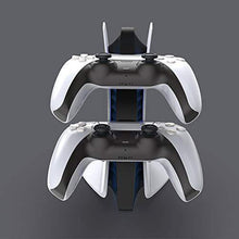 
                        
                          Load image into Gallery viewer, PS5 Controller Charging Dock, PS5 Charger for Dual Sense Controllers, PS5 Controller Charger Station - JOY2ESpree
                        
                      