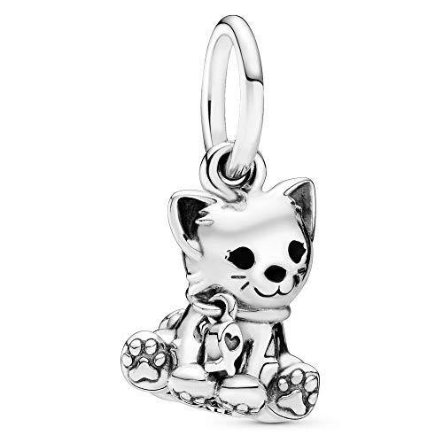 Pandora Jewelry Kitty-Cat Dangle Sterling Silver Charm - JOY2ESpree