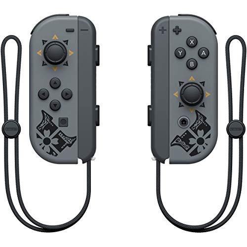 Newest Nintendo Switch Monster Hunter Rise Deluxe Edition System with Gray Joy-Con - 6.2" Touchscreen LCD Display - JOY2ESpree