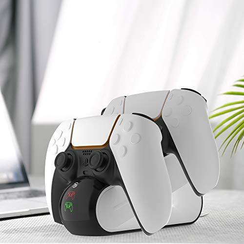 Controller Charger Station For PS5 ,with Dual Detachable USB C Ports & LED Indicator. - JOY2ESpree