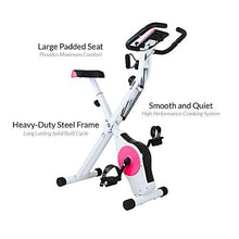 
                        
                          將圖片載入圖庫檢視器 Xspec Indoor Foldable Stationary Upright Exercise Cardio Workout Cycling Bike with 16-Level Resistance, Magenta/Lime - JOY2ESpree
                        
                      
