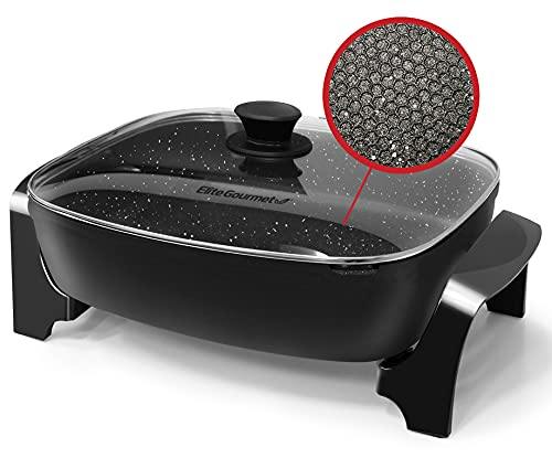 Elite Gourmet EG-6203 PFOA-Free 16"x 3"x3.2" Scratch Resistant - JOY2ESpree
