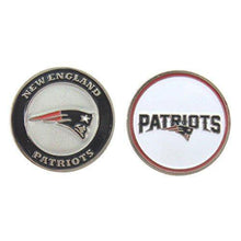 
                        
                          Load image into Gallery viewer, New England Patriots Double-Sided Golf Ball Marker - JOY2ESpree
                        
                      