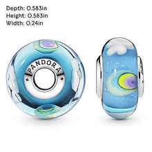 
                        
                          Cargar imagen en el visor de la galería, Pandora Jewelry Iridescent Rainbow Glass Sterling Silver Charm - JOY2ESpree
                        
                      