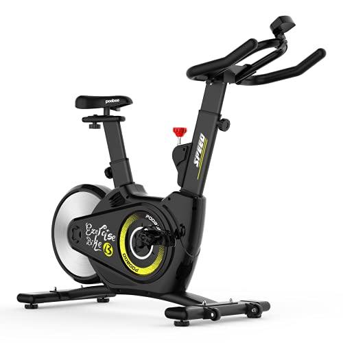 L NOW Exercise Bike Indoor Cycling Bike Belt Drive Stationary Bike - JOY2ESpree