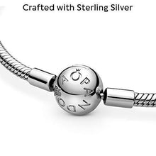 
                        
                          Muat gambar ke penampil Galeri, PANDORA Jewelry Smooth Moments Snake Chain Charm Sterling Silver Bracelet - JOY2ESpree
                        
                      