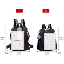 
                        
                          Load image into Gallery viewer, Women Backpack Purse Waterproof Nylon Anti-theft Rucksack Lightweight Shoulder Bag
                        
                      