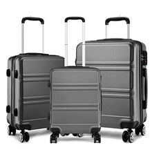 
                        
                          將圖片載入圖庫檢視器 Kono 3 Pieces Luggage Set Hard Shell with Spinner Wheels Lightweight Rolling Suitcases Set with YKK Dual Zipper TSA Lock for Travel (Grey)
                        
                      
