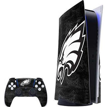 
                        
                          Muat gambar ke penampil Galeri, Skinit Decal Gaming Skin Compatible with PS5 Console and Controller - Officially Licensed NFL Philadelphia Eagles Black &amp; White Design - JOY2ESpree
                        
                      
