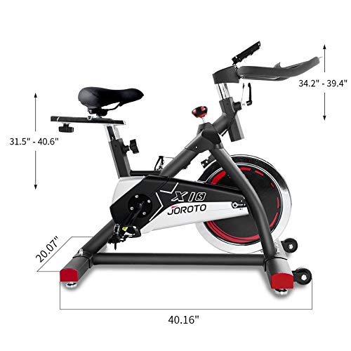 JOROTO Indoor Cycling Bike Stationary - Professional Exercise Bike for Home Cardio Gym Workout - JOY2ESpree