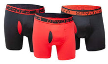 
                        
                          將圖片載入圖庫檢視器 Spyder Performance Mesh Mens Boxer Briefs Sports Underwear 3 Pack W/Fly Front
                        
                      