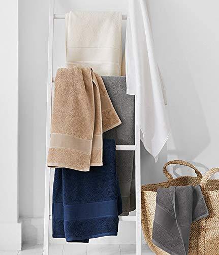 Ralph Lauren Sanders Towel 6 Piece Set Club Navy - 2 Bath Towels, 2 Hand Towels, 2 Washcloths