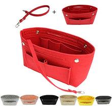 
                        
                          Muat gambar ke penampil Galeri, MISIXILE Felt Purse Organizer Insert Handbag Organizer,Tote Bag in Bag Organizer Fits Speedy Neverfull with Handles Keychain
                        
                      