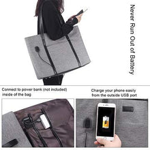 
                        
                          Load image into Gallery viewer, Laptop Tote Purse Large, Business Women Work Bag Teacher Tote Bag Many Pockets
                        
                      