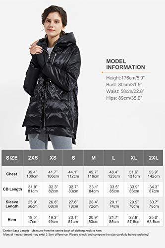 Orolay Women's Thickened Hooded Down Jacket