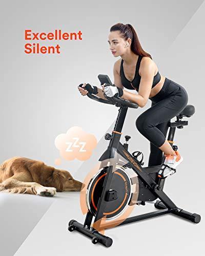 UREVO Indoor Cycling Bike Stationary,Exercise Bike Workout Bike,Fitness Bikes for Home Cardio Workout Bike Training Bike - JOY2ESpree