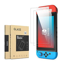 
                        
                          Load image into Gallery viewer, [2PACK] Screen Protector Tempered Glass for Nintendo Switch,Premium HD Clear, 9H with 0.33mm 2.5D - JOY2ESpree
                        
                      