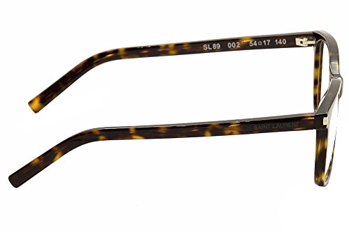 Saint Laurent Eyeglasses SL89 SL/89 002 Havana/Transparent Optical Frame 54mm