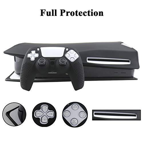 DMLNN PS5 Silicone Skin Cover, Dustproof Anti-Scratch Anti-Fall Waterproof Protector Case for Sony Playstation 5 - JOY2ESpree