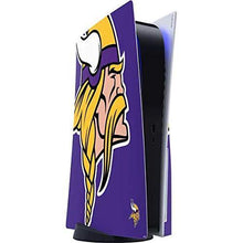 
                        
                          Load image into Gallery viewer, Skinit Decal Gaming Skin Compatible with PS5 Console - Officially Licensed NFL Minnesota Vikings Retro Logo Design - JOY2ESpree
                        
                      