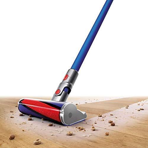 Dyson - V7 Fluffy Hardwood Cord-Free Stick Vacuum - Iron/Blue - JOY2ESpree