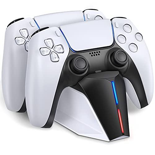 BEBONCOOL Charger for PS5 Charging Station, Patent-designed Fast for PS5 Controller Charger Station - JOY2ESpree