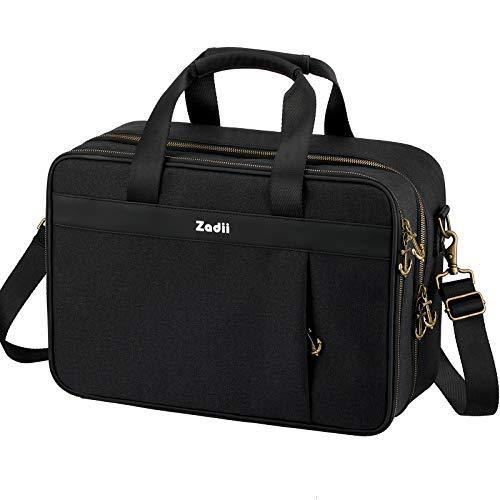 Zadii Protective Carrying Case Compatible with PS5, Travel Bag Holds Playstation 5 Console, DualSense Controllers, Cables and Other Accessories - JOY2ESpree