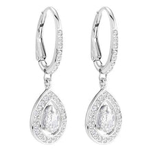 
                        
                          画像をギャラリービューアに読み込む, Swarovski Crystal Attract Light Clear Earrings - JOY2ESpree
                        
                      