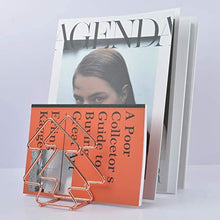 
                        
                          Load image into Gallery viewer, File Sorter Organizer 5 Section Iron Wire Book Ends Magazine Holder Rack Desktop Book Stand to Storage Mail,Paper,Document,Folder,Record - JOY2ESpree
                        
                      