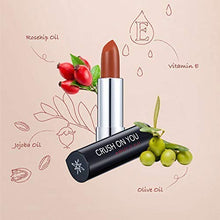 
                        
                          Load image into Gallery viewer, Semi Matte Vegan Lipstick with Creamy Satin Finish, Burnt Sienna
                        
                      
